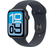 Apple Watch SE 3 (2025) GPS 40mm Temne atramentové hliníkové telo - Temne atramentový športový remienok M/L / 150-200 mm
