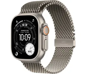 Apple Watch Ultra 3 (2025) GPS+Cellular 49mm Titánové telo - Titánový milánsky ťah (S) / 130-160mm 