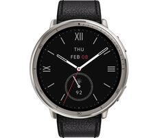 Amazfit Active 2 NFC Premium (Round) čierna / múdre hodinky / 1.32 "AMOLED / 5ATM / BT 5.2 / NFC / GPS