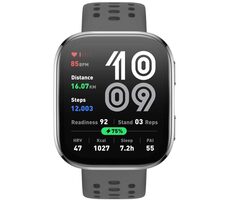 Amazfit Bip 6 strieborno-šedá / múdre hodinky / 1.97" AMOLED / 5 ATM / BT 5.2 / GPS