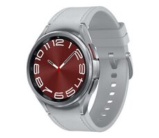 Bazár - Samsung Galaxy Watch 6 Classic (43 mm) LTE strieborná / Chytré hodinky / AMOLED / Wi-Fi / Bluetooth / GPS / Wear OS / bazár