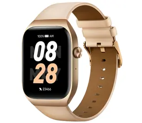 Rozbalené - Mibro Watch T2 zlatá / Chytré hodinky / 1.75" AMOLED / 390x450 / BT 5.3 / 2ATM / výdrž až 10 dní / rozbalené