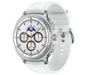 Rozbalené - Samsung Galaxy Watch 8 Classic (46 mm) BT biela / Chytré hodinky / AMOLED / Wi-Fi / Bluetooth / GPS / Wear OS / rozbalené