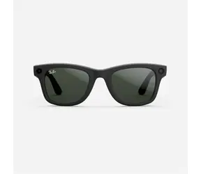Meta Ray-Ban Gen1 Wayfarer - Matte Black/Clear to Graphite Green Transitions