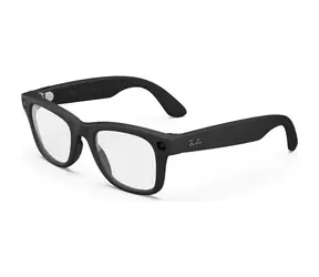 Meta Ray-Ban Gen2 Wayfarer Matte Black Clear (Large)