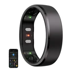 RingConn Gen 2 SMART Ring veľ. 13 čierna / šikovný prsteň / Titan / BT 5.0 / IP68