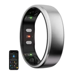 RingConn Gen 2 SMART Ring veľ. 11 strieborná / šikovný prsteň / Titan / BT 5.0 / IP68