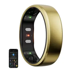 RingConn Gen 2 SMART Ring veľ. 7 zlatá / šikovný prsteň / Titan / BT 5.0 / IP68