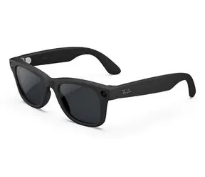 Meta Ray-Ban Gen2 Wayfarer Matte Black Clear/Grey Transitions 