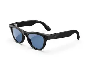 Meta Ray-Ban Gen1 Skyler Shiny Black Transitions Cerulean Blue