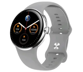 Rozbalené - CARNEO Matrixx HR+ strieborná / Chytré hodinky / 1.3" AMOLED / 360x360 / IP68 / BT / rozbalené
