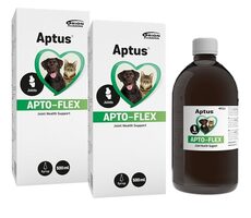 Aptus Apto-Flex sirup 2 x 500 ml / Kĺbová výživa pre psy a mačky / EXP 09/25