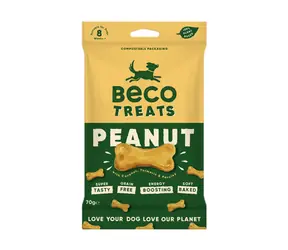 BeCoThings Beco Treats Odmena pre psov Peanut 70g