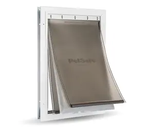 PetSafe Extreme Weather M / Hliníkové dvierka / 276x397mm / otvor: 209x311 mm / max. 18kg