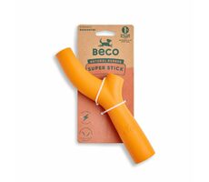 BeCoThings Beco Super Stick oranžová 22cm / Hračka pre psov 