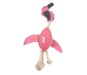 animALL Hračka Sup veľký kože s povrazmi farebný 49 cm