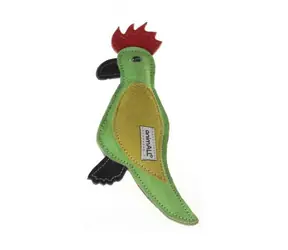 animALL Hračka Papagáj koža farebný 22 cm