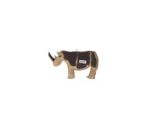 animALL Hračka Nosorožec koža natural 25x16,5 cm