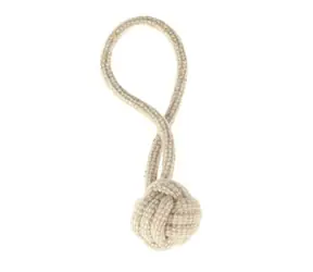 animALL Hračka Jutovo-bavlnené preťahovadlo lopta 23 cm
