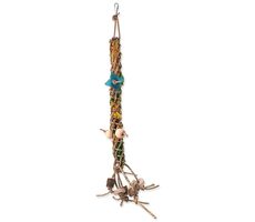 Bird Jewel Hračka - z povrazu šplhacia závesná 60x13 cm