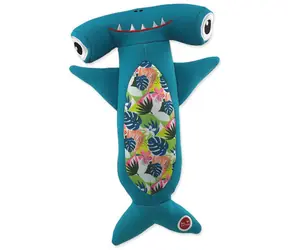 Dog Fantasy Hračka - Water Float kladivák plávajúci s PET fliaš tyrkysová 33 cm