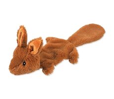 Dog Fantasy Hračka - Recycled Toy zajac pískací so šuštiacim chvostom 50 cm