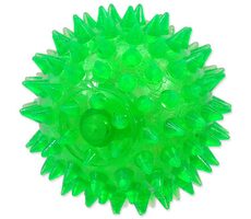 Dog Fantasy Hračka - loptička pískacia zelená 6 cm
