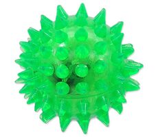 Dog Fantasy Hračka - loptička LED zelená 5 cm