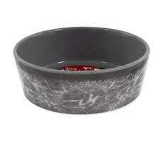 Dog Fantasy Miska vzor mramor šedá 12.5cm 300 ml