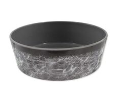 Dog Fantasy Miska vzor mramor šedá 20cm 1300 ml