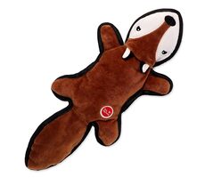 Dog Fantasy Hračka - Recycled Toy líška pískacia so šuštiacim chvostom 39cm