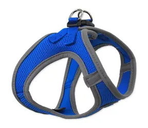 Dog Fantasy Postroj Puppy M modrá 41-46cm