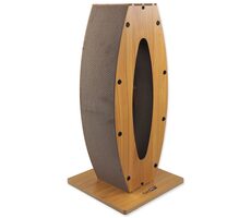 Epic Pet Škrabadlo v tvare oválu s hračkou 30x30x61cm