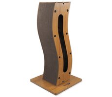 Epic Pet Škrabadlo v tvare vlny s hračkou 30x30x61cm