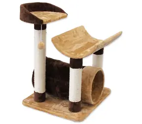 Magic Cat Odpočívadlo Fiona hnedá 58x49x72cm