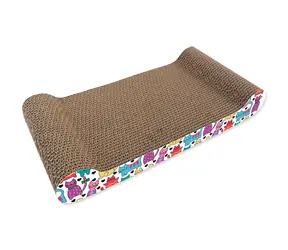 Magic Litter Škrabadlo Sofa 5 kartónové 44x22x6, 6cm