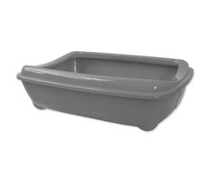 Magic Cat Toaleta Economy s okrajom šedá 42x31x13cm