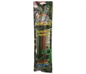 Mr. Dental Tyčinka Dentosaurus s propolisom-chlorofylom Mix L 21cm 2ks