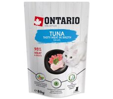 Ontario Vrecko tuniak vo vývare 80g
