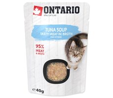 Ontario Kitten Soup Polievka tuniak s ryžou a zeleninou 40g 