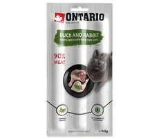 Ontario Stick for cat tyčinky kačica a králik 3x5g