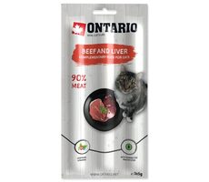 Ontario Stick for cats Tyčinka hovädzia a pečeň 3x5g