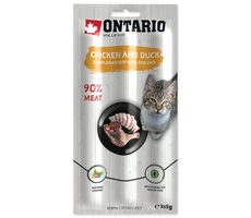 Ontario Stick for cat Tyčinka kura a kačica 3x5g