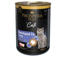 Prospera PLUS Sterilized 1+ Konzerva Morčacie päté bohaté na jahňacie 395g