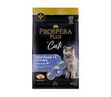 Prospera PLUS Sterilized 1+ Chicken Urinary 400g / Granule pre dospelé mačky