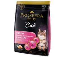 Prospera PLUS Kitten Chicken Healthy Development 2kg / Granule pre dospelé mačky