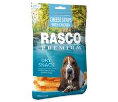 Rasco Premium prúžky syra obalené kuracím mäsom 80g