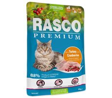Rasco Premium Sterilized Kapsička morka s brusnicou 85g