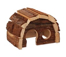 Small Animals Domček Hobit drevený 15cm
