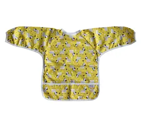 GaGa's Podbradník s rukávmi Žltá ZEBRA